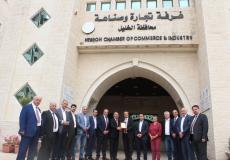 غرفة محافظة الخليل تبحث التعاون مع وفد ألماني رفيع المستوى