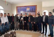 هيئة الأسرى تكرم الأسير المحرر مراد حسين من عزون