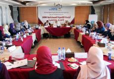 ورشة عمل نظمتها وحدة النوع الاجتماعي بوزارة شئون المرأة