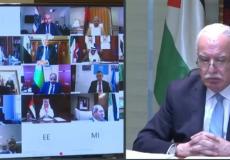 وزراء الخارجية العرب عبر الفيديو كونفرنس