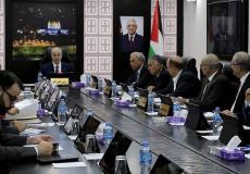 جلسة مجلس الوزراء اليوم في رام الله