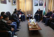 صيدم يلتقي وفد