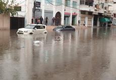 المنخفض الجوي في غزة