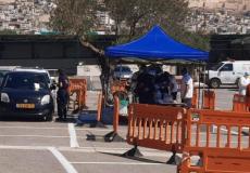 محطة فحص كورونا في مجد الكروم (أرشيفية)