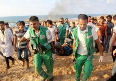 الخدمات الطبية تسعف 311 مصاباً في المسير البحري الـــ11 لكسر الحصار