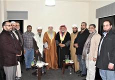 رئيس رابطة علماء فلسطين يلتقي رابطة علماء المسلمين وهيئة العلماء بلبنان
