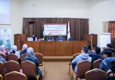 طلبة الكلية الجامعية للعلوم التطبيقية يتعرفون على أنشطة المؤسسة الفلسطينية لضمان الودائع
