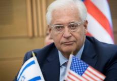 ديفيد فريدمان السفير الأميركي لدى إسرائيل
