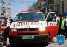 سيارة اسعاف فلسطينية _ أرشيف 