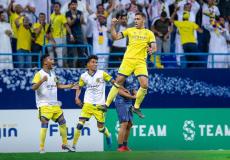 شاهد اللاعب حمد الله أثناء هجومه على رجل رجال الأمن 