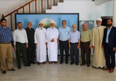 اللجنة القانونية بتشريعي غزة تلتقي هيئة الزكاة الفلسطينية