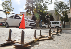 الإغلاق في الضفة الغربية