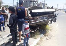 حادث سير في رفح