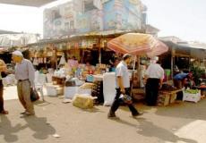 مجلة أمريكية تسلط الضوء على الوضع الصعب في قطاع غزة -احد اسواق مدينة غزة-