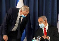 نتنياهو وغانتس - أرشيف