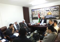 استقبال وجهاء الشجاعية