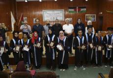 قلقيلية : تكريم الأوائل من طلبة الثانوية العامة ومتطوعي البرلمان القلقيلي الشبابي