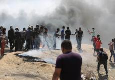 أحداث مليونية العودة على حدود قطاع غزة