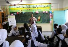 بلدية غزة تنفذ أنشطة توعوية في مساجد ومدارس بحي الزيتون