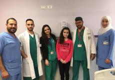 المقاصد تنجح في إجراء عملية معقدة لطفلة تعاني من ورم في رئتها اليسرى