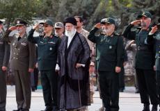 الخامنئي المرشد الأعلى للثورة الايرانية