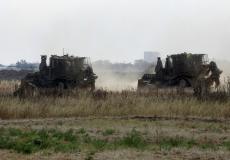 توغل محدود لجرافات الاحتلال شرق جباليا