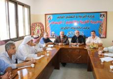 تعليم الوسطى يستقبل وفداً من القوى الإسلامية والوطنية