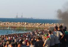 الحراك البحري في غزة 