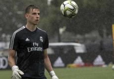 حارس مرمى ريال مدريد ندري لونين