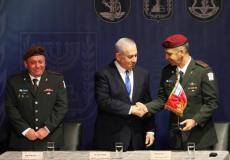 مراسم تعيين افيف كوخافي رئيسا لهيئة الاركان في الجيش الاسرائيلي