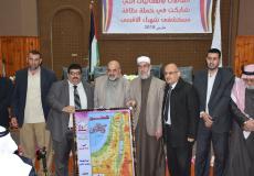 بلدية دير البلح تكرم العائلات والمشاركين في حملة تنظيف مستشفى الاقصى 