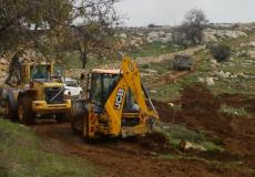 الاحتلال يشرع بتجريف أراضي شوفة المحاذية لمستوطنة "افني حيفتس"