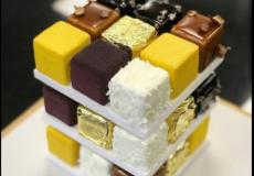 حلوى "Rubik&#039;s Cake"