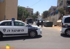 الشرطة الاسرائيلية تغلق شارع بالقدس 