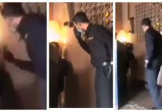 تعامل موظف أجنبي مع موظفة سعودية 