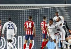 ريال مدريد يدك شباك أتلتيكو مدريد بهدفين نظيفين