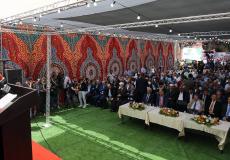 رئيس الوزراء رامي الحمدالله في افتتاح مهرجان جنين للتسوق 2018