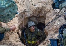 جنود جيش الاحتلال الاسرائيلي داخل أحد الأنفاق  - إرشيفية -.jpg