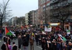 مظاهرة ضخمة وسط برلين دعما للقدس وتنديدا بالقرار الأمريكي