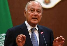 الأمين العام للجامعة العربية أحمد أبو الغيط