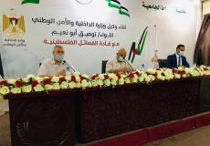 اللواء أبو نعيم يطلع الفصائل على آخر مستجدات مواجهة فيروس كورونا