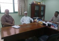 النائب الجمل يتفقد سير العمل في مجمع الرازي الطبي