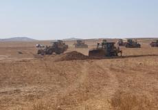 تجريف أراض في خربة الوطن، اليوم