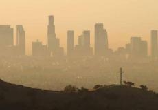 منظر التلوث في لوس أنجلوس