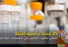 منح جامعة القدس 