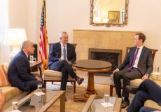 جارد كوشنر يلتقي بيني غانتس