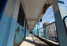  التربية والتعليم بغزة تدين اعتداء الاحتلال على مدرسة بمخيم الشاطئ