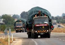 تعزيزات عسكرية تركية على طول الحدود مع سوريا