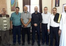 التواصل الجماهيري للجهاد تزور مركز شرطة الشاطئ في غزة  
