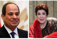 شاهد: لهذا السبب بكت الفنانة رجاء الجداوي أمام الرئيس السيسي